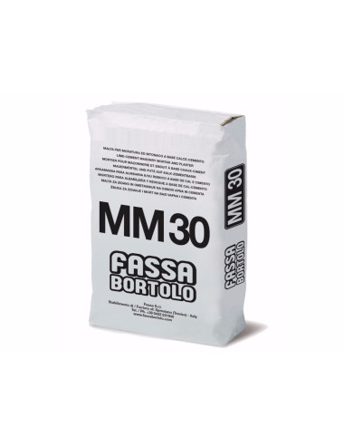 FASSA BORTOLO MM 30 MALTA CEMENTIZIA PER MURATURA