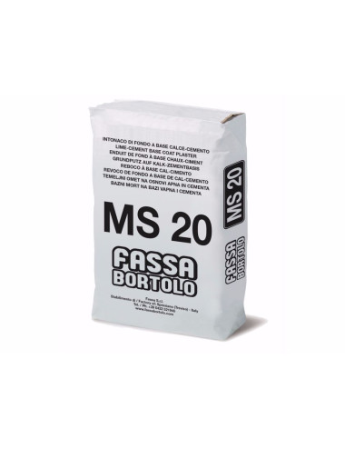 FASSA BORTOLO MS 20 MALTA CEMENTIZIA PER MURATURA ED INTONACO