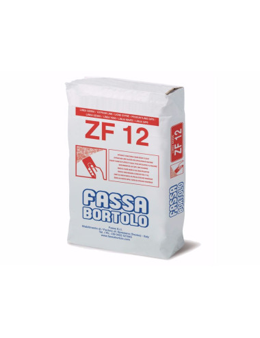 FASSA BORTOLO ZF 12 INTONACO DI FONDO A BASE DI GESSO E CALCE PER INTERNI