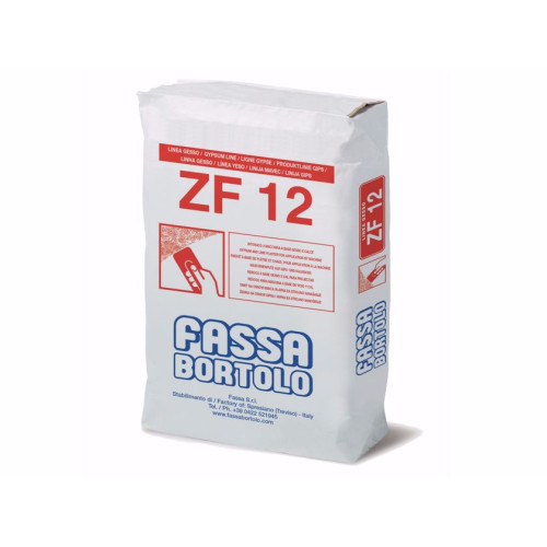 ZF 12: Intonaco di Fondo in Gesso per Interni Asciutti