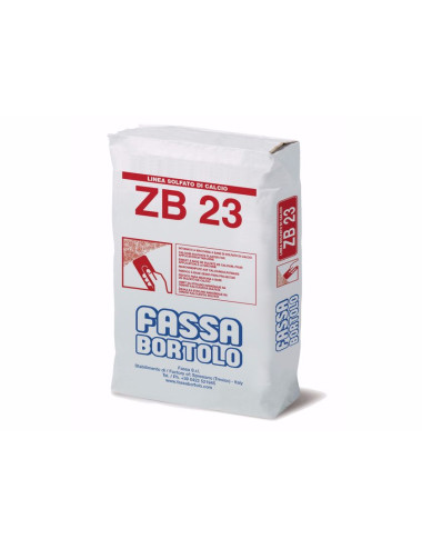 FASSA BORTOLO ZB 23 INTONACO DI FONDO A BASE DI SOLFATO DI CALCIO