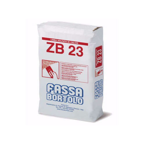 ZB 23: Intonaco di Fondo a Base di Solfato di Calcio per Interni