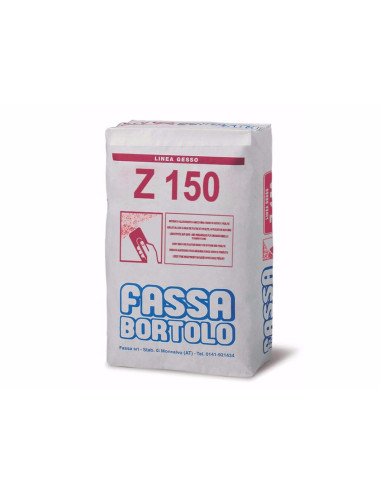 FASSA BORTOLO Z 150 INTONACO DI FONDO A BASE DI GESSO E PERLITE PER INTERNI