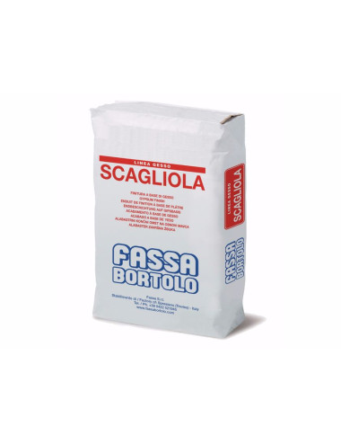 FASSA BORTOLO SCAGLIOLA INTONACO E LISCIAURA A BASE DI GESSO