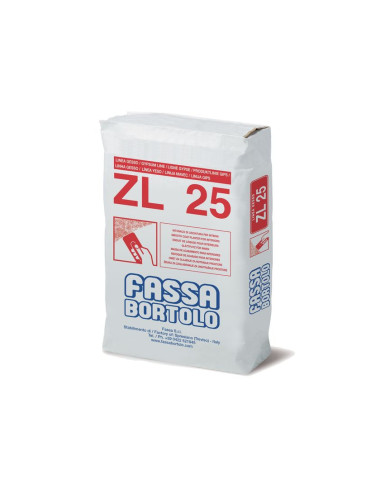 FASSA BORTOLO ZL 25 INTONACO DI LISCIAURA A BASE DI CALCE E GESSO