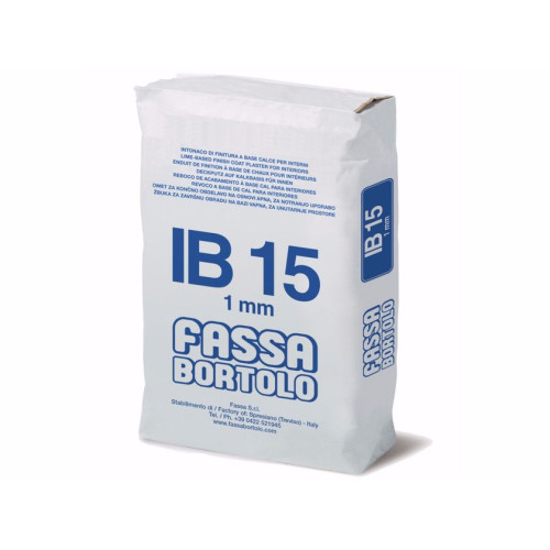 IB 15: Intonaco di Finitura a Base di Calce