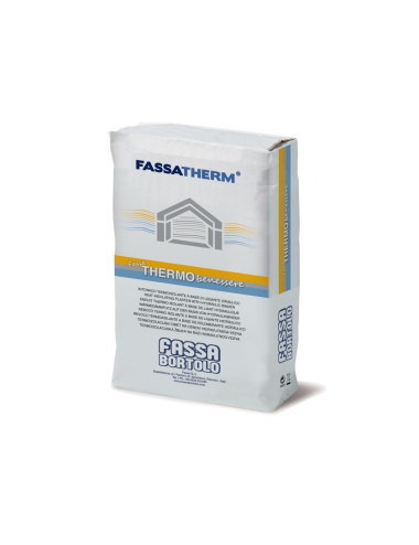 FASSA BORTOLO FASSA THERMOBENESSERE INTONACO TERMOISOLANTE A BASSA CONDUCIBILITÀ TERMICA