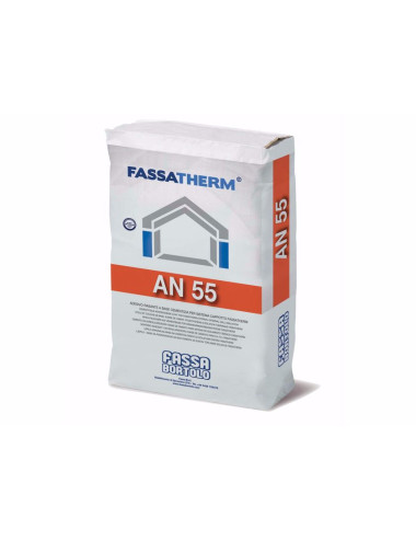 FASSA BORTOLO AN 55 COLLANTE EDILE A BASE CEMENTIZIA GRIGIO