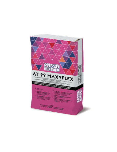 FASSA BORTOLO AT 99 MAXYFLEX ADESIVO MONOCOMPONENTE AD ELEVATA ELASTICITÀ