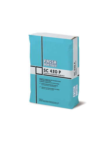 FASSA BORTOLO SC 420 P MASSETTO A BASE CEMENTIZIA POMPABILE A MACCHINA