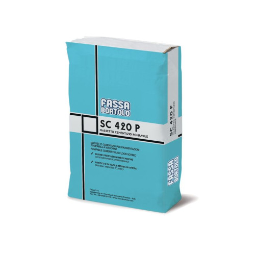SC 420 P: Massetto di Fondo Premiscelato per Pavimenti