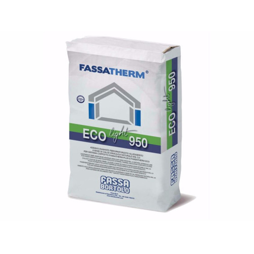 ECO-LIGHT 950: Adesivo e Rasante Naturale per Sistemi a Cappotto