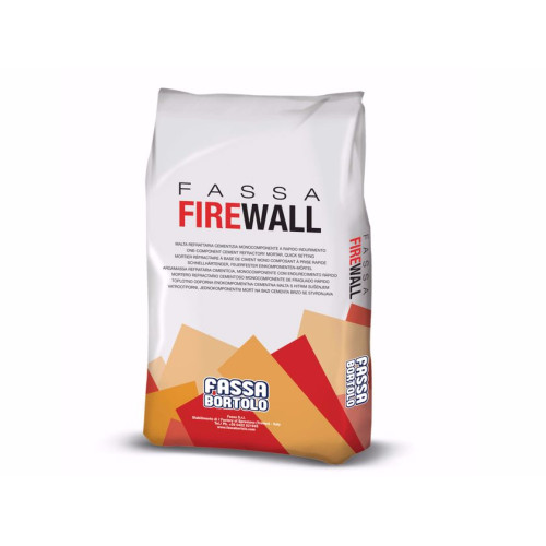 FASSA FIREWALL: Malta Refrattaria fino a 750°C