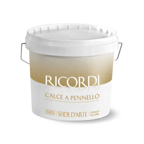 Ricordi Calce a Pennello Pittura Decorativa a Calce per Interni ed Esterni | Finitura Minerale