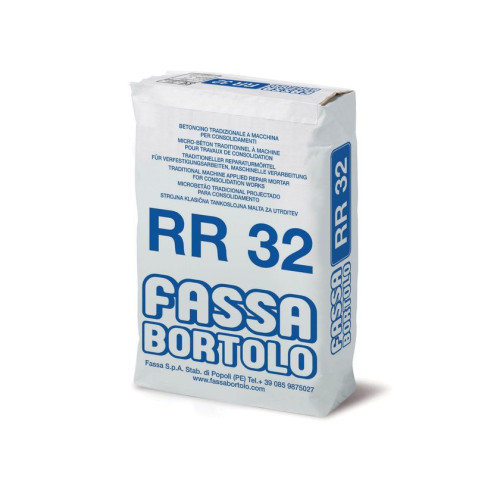 RR 32 Malta Cementizia ad Alta Resistenza per Consolidamenti e Intonaci Tecnici
