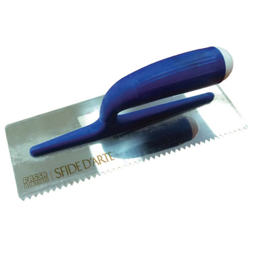 Americana Inox Dentata per Applicazione Collanti e Rasature Professionali