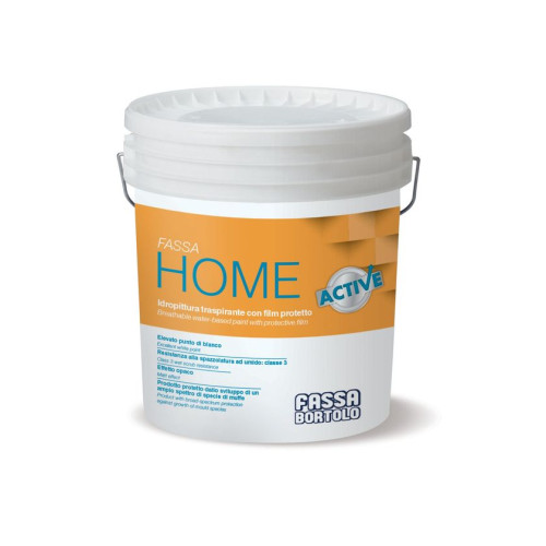 FASSA HOME ACTIVE idropittura traspirante per interni | Finitura opaca