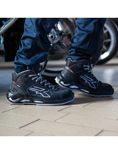 Scarpe antinfortunistiche alte U-Power Red 360 | Pelle traforata e Infinergy®