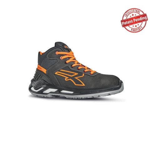 Scarpe antinfortunistiche alte U-Power Red 360 | Nabuk idrorepellente