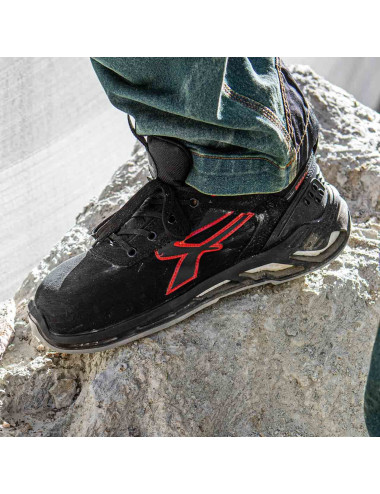 Scarpe antinfortunistiche basse U-Power Red 360 | Nabuk idrorepellente