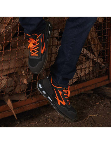Scarpe antinfortunistiche basse U-Power Red Lion | Nylon traspirante