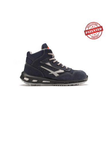 Scarpe antinfortunistiche alte U-Power Red Lion | Pelle traforata traspirante