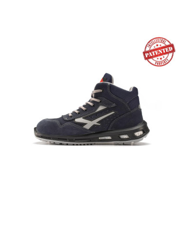 Scarpe antinfortunistiche alte U-Power Red Lion | Pelle traforata traspirante