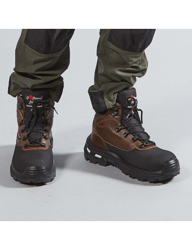 Scarpe antinfortunistiche alte U-Power Red Lion | Pull-up idrorepellente