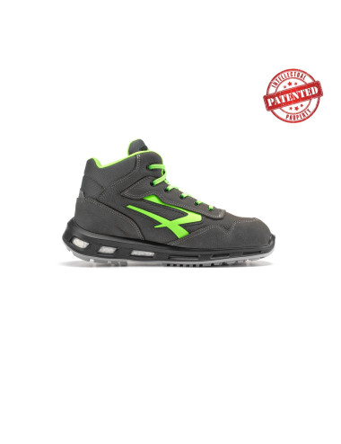Scarpe antinfortunistiche alte U-Power Red Lion | Nabuk traspirante