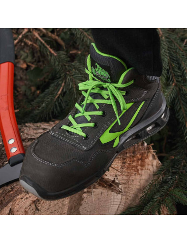 Scarpe antinfortunistiche alte U-Power Red Lion | Nabuk traspirante