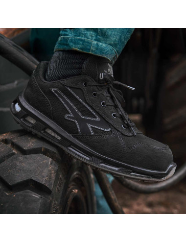 Scarpe antinfortunistiche basse U-Power Red Lion | Nabuk traspirante