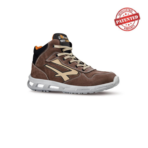 Scarpe antinfortunistiche basse U-Power Red Lion | Nabuk idrorepellente