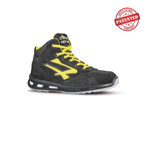 Scarpe antinfortunistiche alte U-Power Red Lion | Nabuk idrorepellente