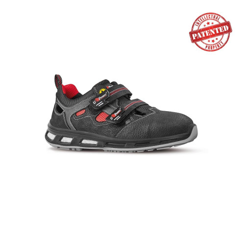 Scarpe antinfortunistiche basse U-Power Red Lion | Metal free nabuk