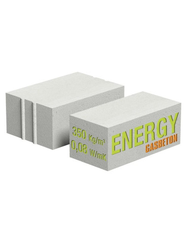 BACCHI GASBETON ENERGY BLOCCO ISOLANTE IN CLS CELLULARE PER TAMPONAMENTI ESTERNI