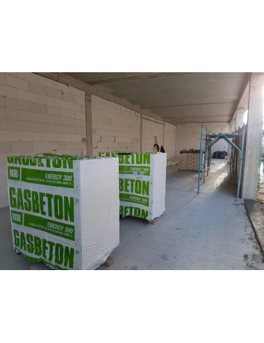 Blocco GASBETON® ENERGY | Isolamento termico e acustico classe A