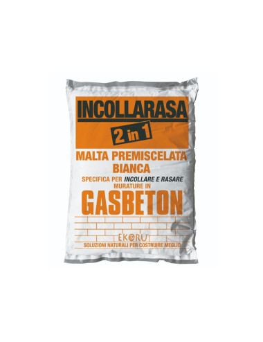 BACCHI INCOLLARASA COLLANTE RASANTE PER BLOCCHI GASBETON