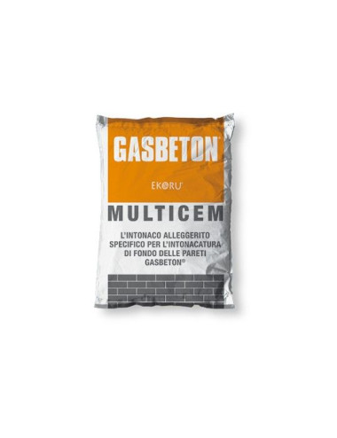 BACCHI MULTICEM INTONACO DI FONDO DA INTERNI O ESTERNI PER BLOCCHI GASBETON