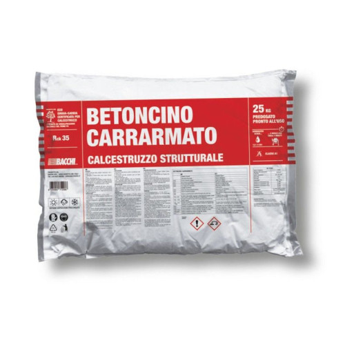 Calcestruzzo Rck35 pronto all’uso | CLS per getti strutturali