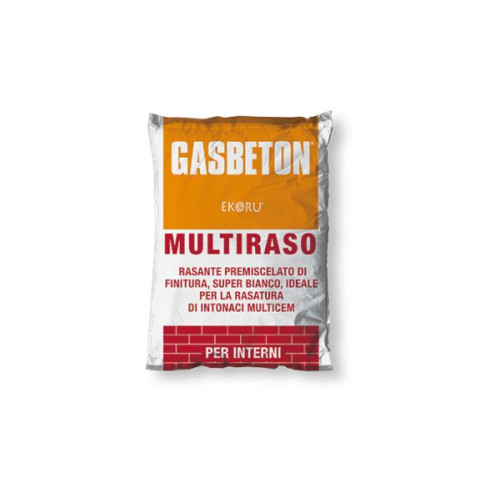 Rasante interno bianco MULTIRASO | Finitura GASBETON®