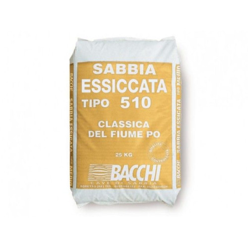Sabbia silicea selezionata essiccata | Varie granulometrie edilizia
