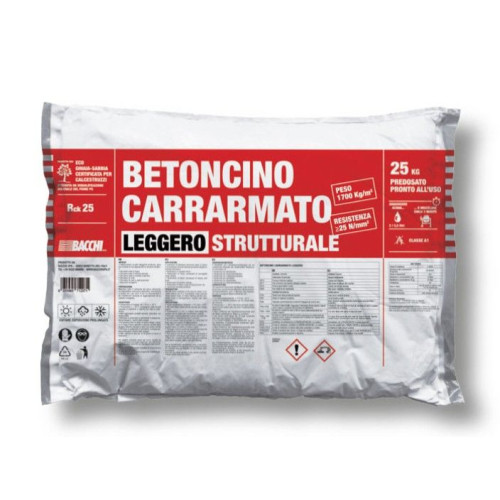 Calcestruzzo leggero Rck25 pronto all’uso | CLS alleggerito