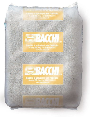 BACCHI QUARZO SABBIA DI QUARZO PER SABBIATURE, FILTRI E PAVIMENTAZIONI