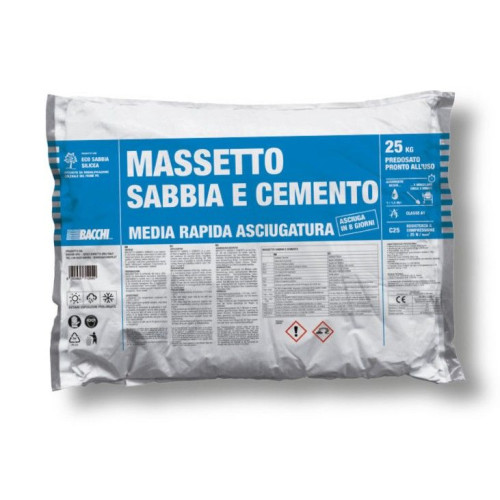 Massetto cementizio fibrato rapido | Per sottofondi e pavimenti