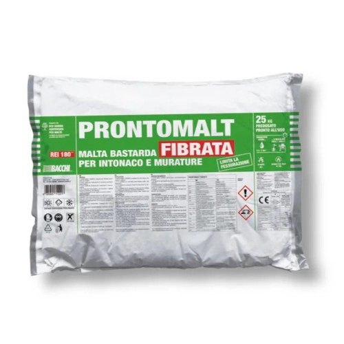 Malta fibrata pronta all’uso | Per murature e intonaci