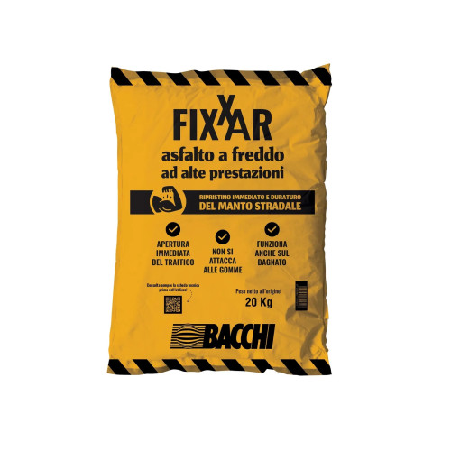 Asfalto a freddo fibrato | Riparazione rapida manti stradali