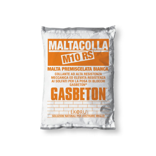 Maltacolla M10 RS | Collante alta resistenza per GASBETON