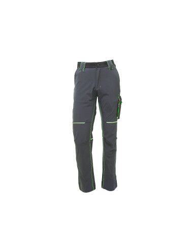 PANTALONI DA LAVORO U-POWER WORLD ASPHALT GREY / GREEN