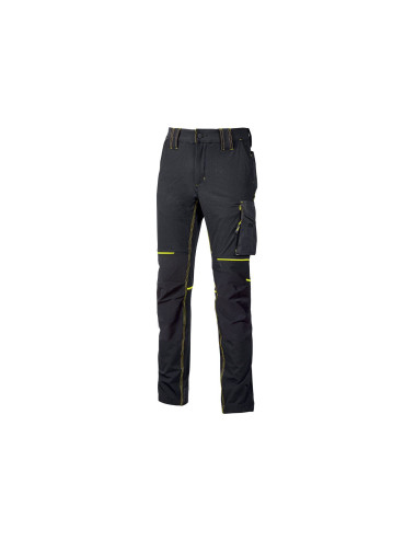 PANTALONI DA LAVORO U-POWER WORLD BLACK CARBON