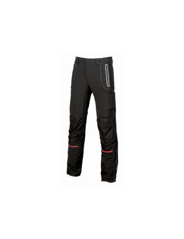 PANTALONI DA LAVORO U-POWER PIT BLACK CARBON